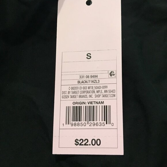 Small - Womens Layered Mini Slip Dress - Wild Fable - Black - Picture 3 of 5